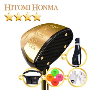 [파크골프 풀세트] 26년형 협회인증 히토미혼마 4스타 파크골프채