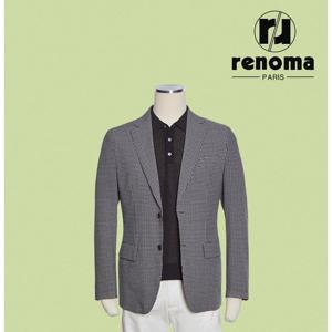 [레노마캐주얼]SS 레노마 봄여름 블루체크가 멋스러운 스트레치자켓 RQJMBJ63ADG