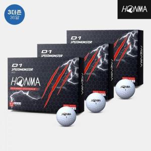 [혼마] 3더즌 36알 2023 혼마 D1 스피드몬스터 골프볼 3피스  화