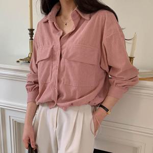 어썸 소프코듀로이 포켓 스트링 셔츠_264325