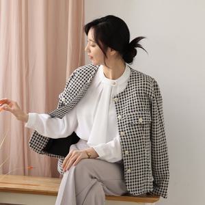 [웬디즈갤러리]에이오 금사 트위드 자켓 QJK101