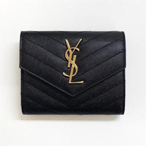 국내 생로랑 403943 모노그램 컴팩트 삼단 지갑