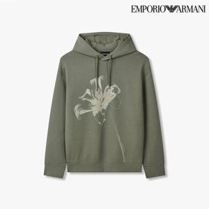 [엠포리오 아르마니]남성 네오프렌 플라워 후드 티셔츠(A515126072)
