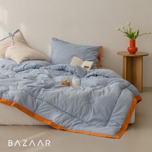 바자르 시리얼 포인트라인 먼지없는 사계절 차렵이불 Q(180x210)