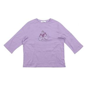 [뱅뱅]여성 7부 프린트 면 티셔츠 CTL141