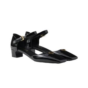 여성 프라다 페이턴트 레더 펌프스 블랙 1I601N-069-F0002
