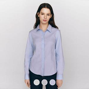 [지오다노/본사] 345505 여 슬림핏 셔츠