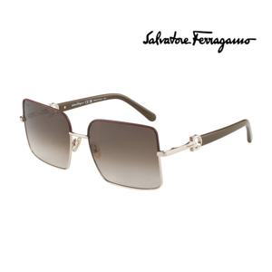 (국내당일발송) 페라가모 명품 선글라스 SF302SL 704 스퀘어 메탈 남자 여자