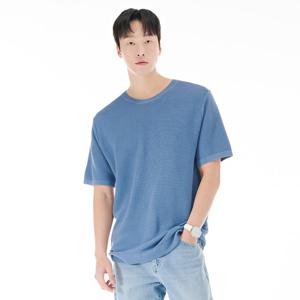 남성 쿨터치 크루넥 반팔 스웨터-CBRK5611D0D