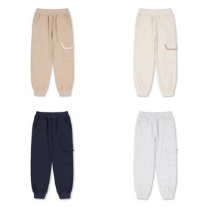 [탑텐키즈]남아) 테마 클래식캠퍼스 테리 카고 스웨트팬츠 MKE3PT1101