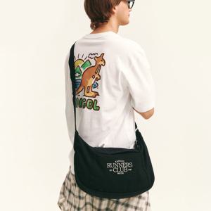 캉골 바이오 캔버스 크로스백   3346 블랙 KREBCB33460BK