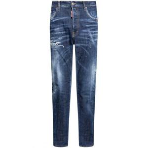 [DSQUARED2] 라프리마 남성 팬츠 디스트레스 스트레이트 진 S74LB1557S30664 470 네이비 BLUE /9