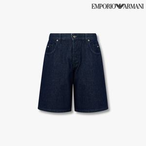 [엠포리오 아르마니]남성 생지 데님 버뮤다 쇼츠(A515106030)