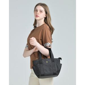 닥스 골프 여성 25SS 선물BEST 블랙 하우스 체크 경량 카트백 DNGF5E966BK