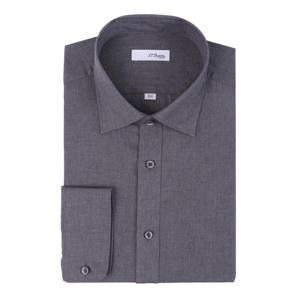 [에스티듀퐁(셔츠)]린넨혼방 기본슬림셔츠4SM22LS368GY