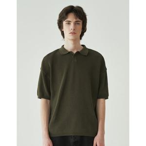 [니티드]쿨에버 PK 반팔 니트티(올리브)K20SSUK10OG