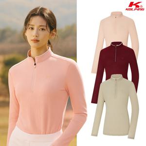 콜핑 여성 시원터치 넥부위 요꼬 등산 긴팔 반집업 티셔츠 KSC048VT1W