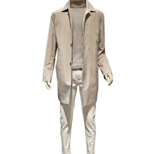 [바쏘]바쏘춘하 간절기착장하기좋은내피탈부착가능사파리트렌치코트(ZBS5C02ABG-IS)