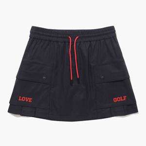 [르꼬끄골프] 여성 카고 내장밴드 A라인 스커트 (GQ122LSK22)
