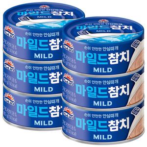 사조 마일드참치 85g 6개