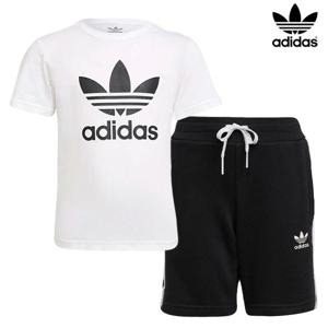 아디다스 키즈 아디컬러 쇼츠 티 세트 HK2968