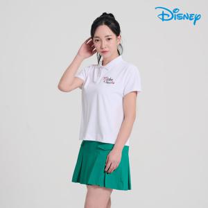 [디즈니골프] 여성 캐릭터 아트웍 반팔 카라 티셔츠 DO2LTS046