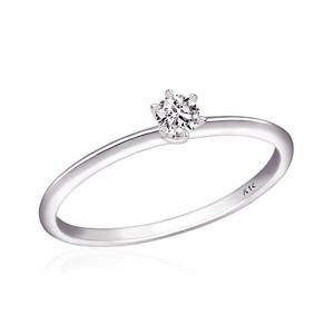 [비앤비골드] 14K 랩그로운 다이아몬드 솔리테어링 1부 반지 NPR40862