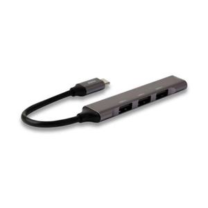 자재 로제트 C타입 4포트 USB 3.0 멀티포트 블랙 RX-4620