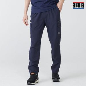 스프리스 남녀공용 밴딩 카고 팬츠 네이비