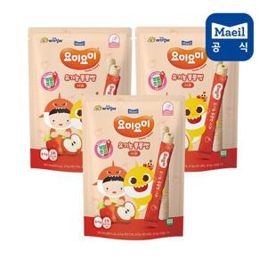 [매일유업]요미요미 유기농 롱롱뻥 사과 24g 3봉