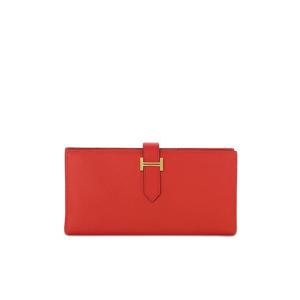 [엘러브] 에르메스 베안장지갑 로즈자이퍼 금장 5HL0012