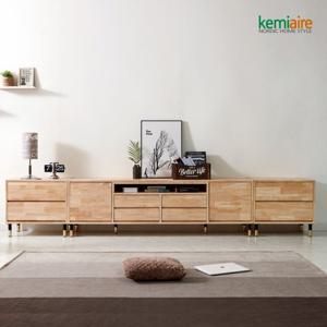 케미에르 오델로 원목 3000 TV거실장세트(협탁포함) KFZ-207