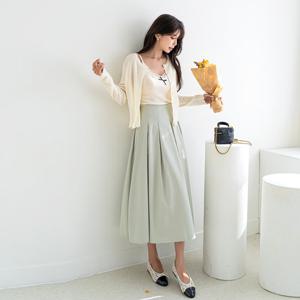 [나크21] 사랑스러운 A라인 플리츠 스커트 DM51-P-01