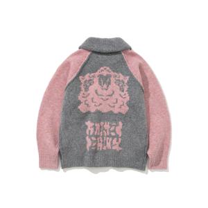 [니티드]남여공용 벌키 울 스타디움(그레이-핑크)K25AWUCD01GRPK