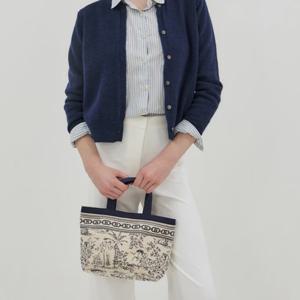 [헤지스] [뜨왈드주이] 캔버스 에코 미니 토트백 HIWA4F301N2