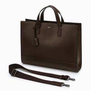 [헤지스ACC] 브라운 로고배색 서류가방 HJBA3F851W3