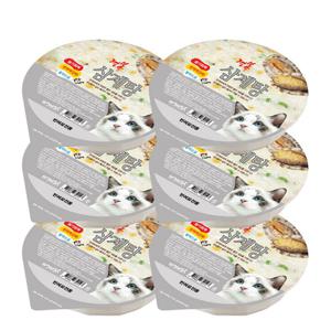 논다 전복삼계탕 120g 6개입 반려묘전용 고양이간식