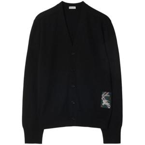 버버리 가디건 8102671 BLACK DOM