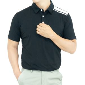 [레디핏]남자 골프웨어 견장라인 스판 카라 반팔셔츠 LST393_4