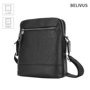 빌리버스 남자 가죽크로스백 숄더백 태블릿 소가죽 수납가능 가방 BBMS021