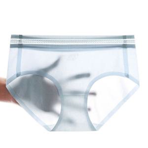 투명 쿨팬티 여성용 이중메쉬구조 심리스 팬티