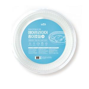 아임명작 에어프라이어 종이호일50매 PET포장 대형