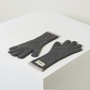 [헤지스] 그레이 캐시미어혼방 핑거홀여성장갑 HIGV4F702