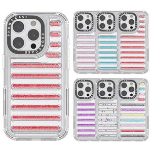 아이폰13 프로 맥스 젤하드 투명글리터 에어백범퍼 핸드폰케이스