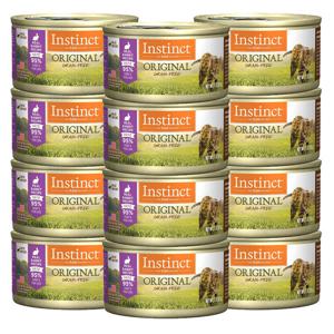 인스팅트 생식본능 캣 오리지날 주식캔 85g 12개입 토끼고기 그레인프리 고양이습식사료