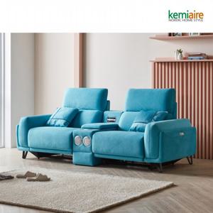 케미에르 리버빅 2인 패브릭 리클라이너쇼파(우퍼컵홀더포함) KB