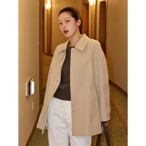 [올리브데올리브]맥 하프 라그랑 트렌치 코트(OW5SR200)