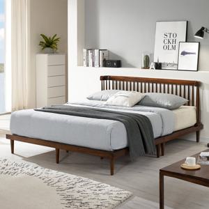 파로마 네오 모데라토 장미원목 킹 침대+독립스프링K NES036