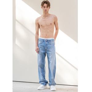 CK진 남성 90s 스트레이트핏 라이트블루 텐셀 데님(4RB948G)