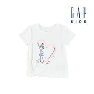 [갭키즈]갭키즈 반팔 티셔츠(539791-00-9_WH)